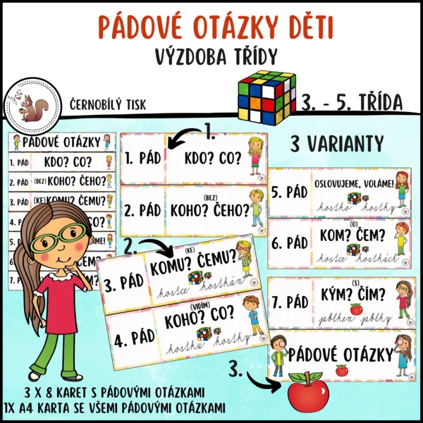 Pádové otázky děti 1