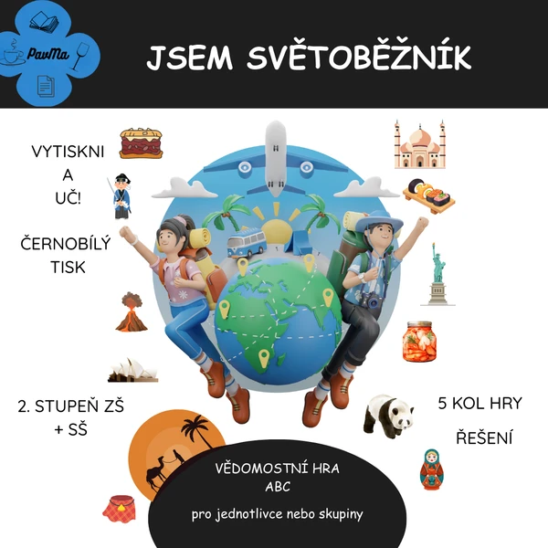 Jsem světoběžník - Vědomostní hra 1