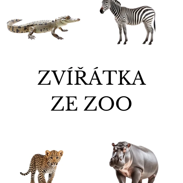 Zvířátka ze zoo 1 1