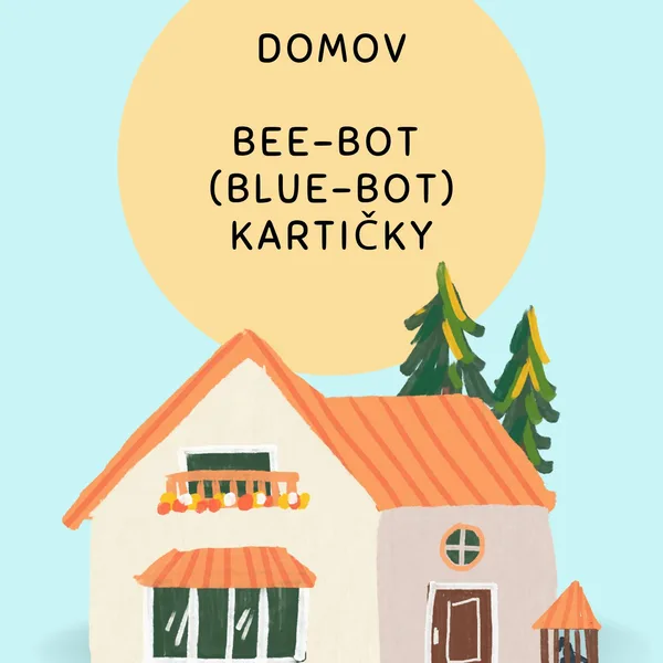 Domov - Bee-bot/Blue-bot kartičky 1
