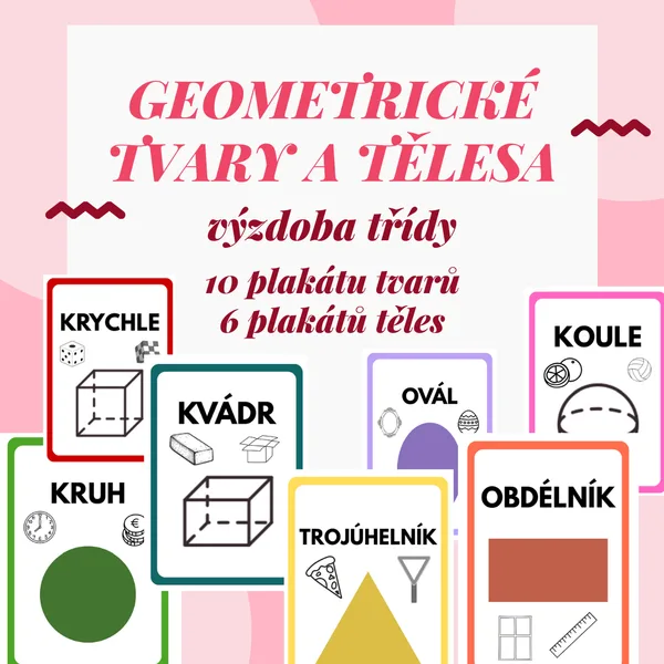 Geometrické tvary a tělesa 1