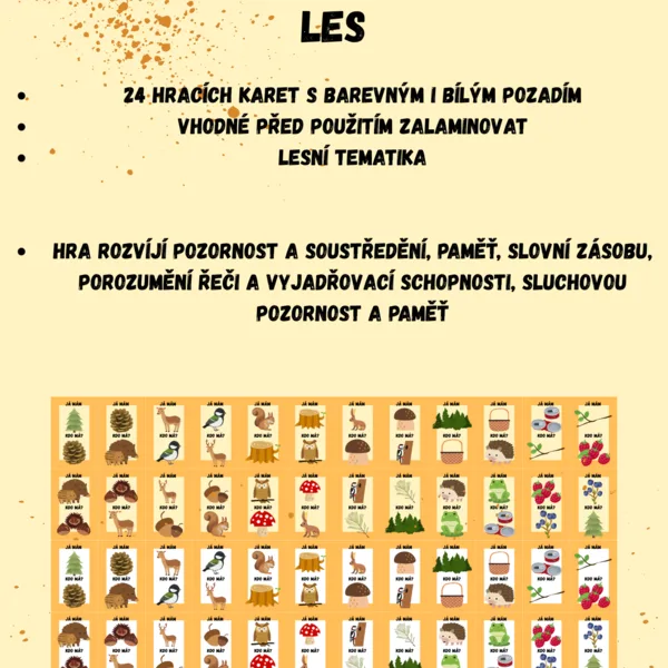 Já mám, kdo má? Les 1