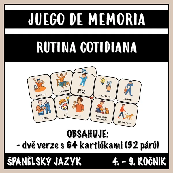 Juego de Memoria - Rutina Cotidiana 1