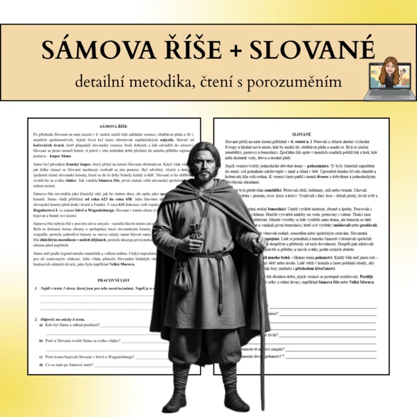 Sámova říše + Slované - čtení s porozuměním 1