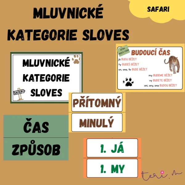 MLUVNICKÉ KATEGORIE SLOVES - SAFARI 1