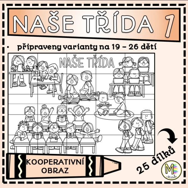 KOOPERATIVNÍ OBRAZ - NAŠE TŘÍDA 1 1