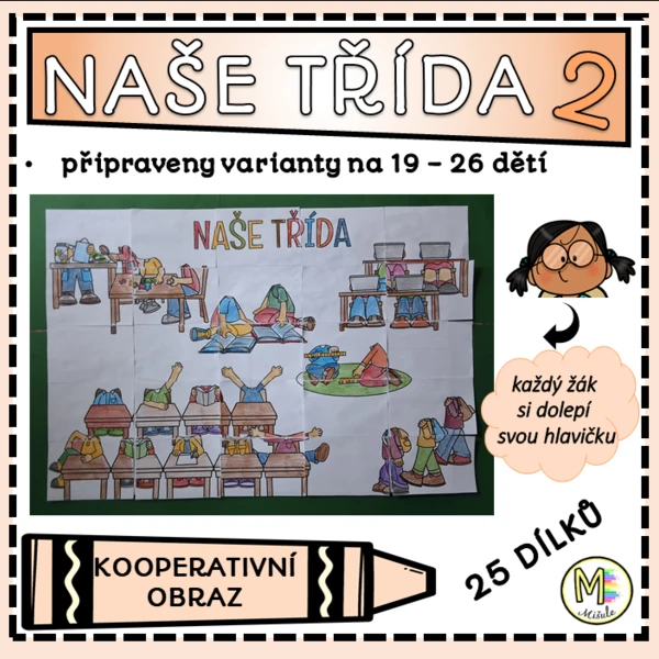 KOOPERATIVNÍ OBRAZ - NAŠE TŘÍDA 2 1