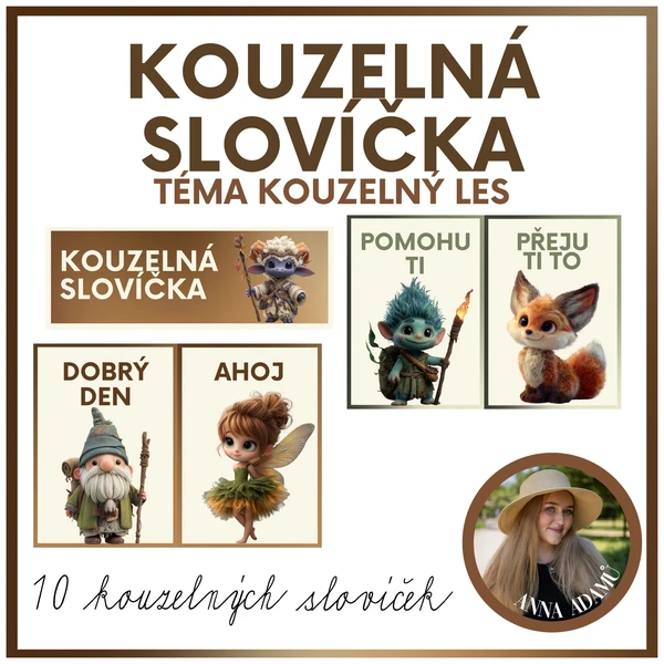 Kouzelná slovíčka - kouzelný les 1