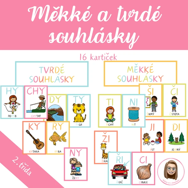 Tvrdé a měkké souhlásky 1