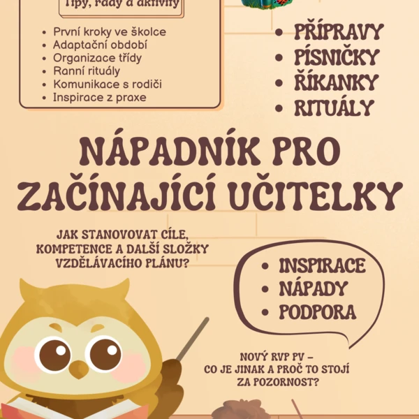 Nápadník začínající učitelky MŠ (přípravy, tipy) 1