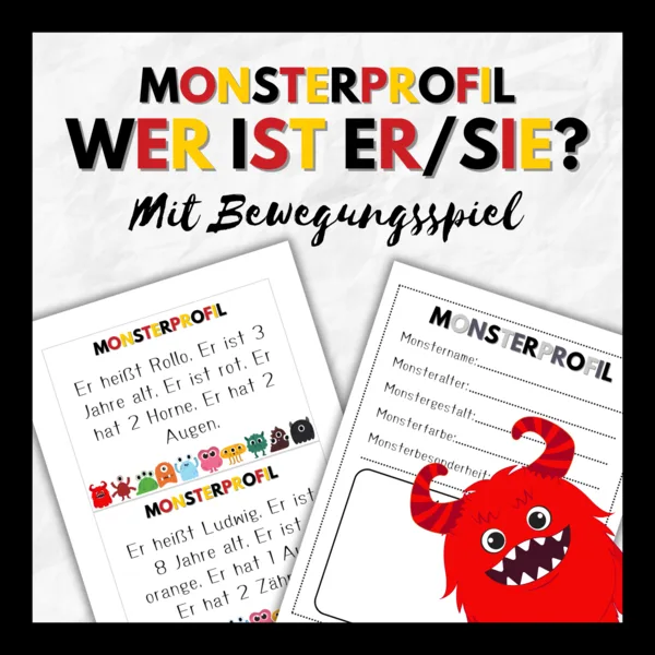 Příšerky - Monsterprofil 1