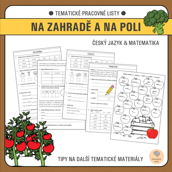 Na poli a na zahradě 1
