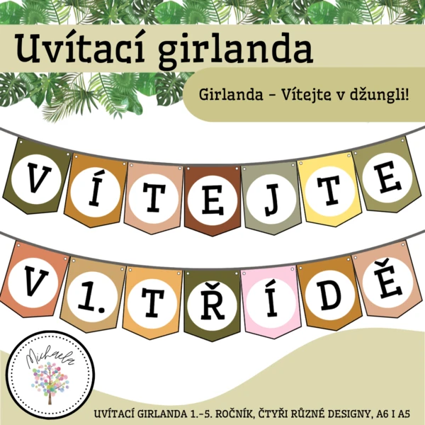 Uvítací girlanda 1