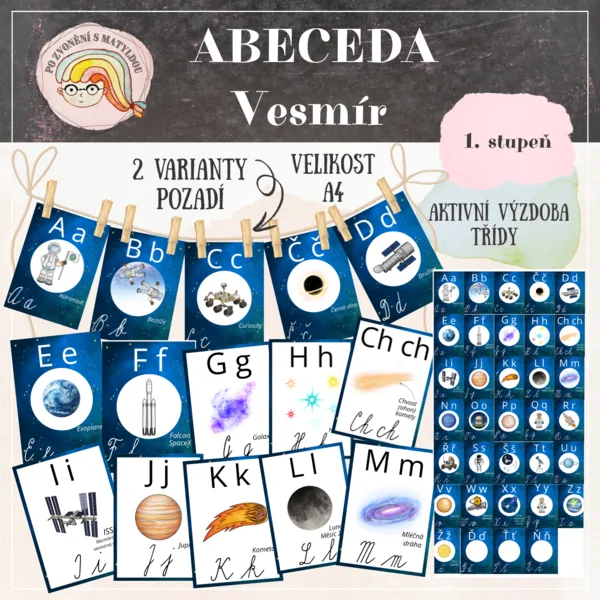 VESMÍR - Abeceda 1