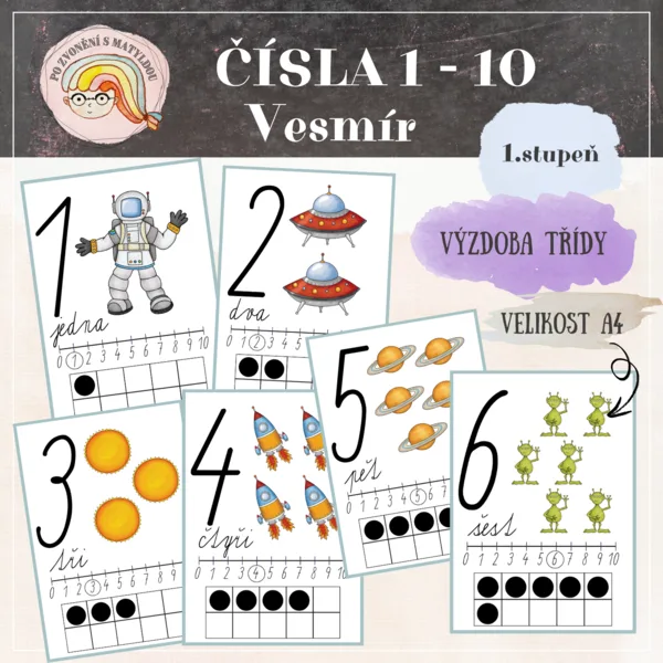 VESMÍR - Čísla 1 - 10 1