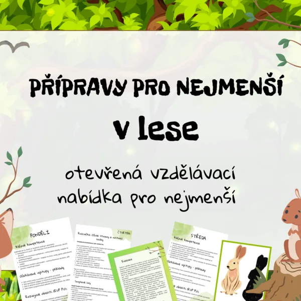 Přípravy - Les, podzim pro nejmenší 1