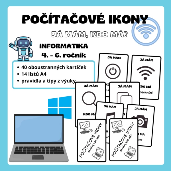 Počítačové ikony - Já mám, kdo má? 1