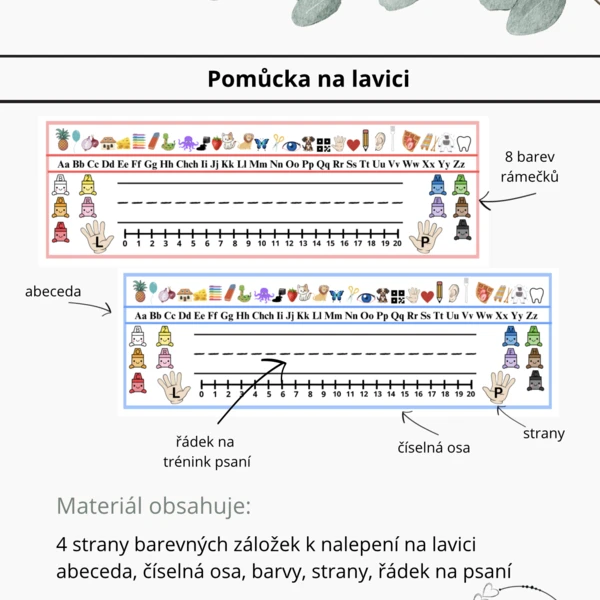 Pomůcka na lavici 1