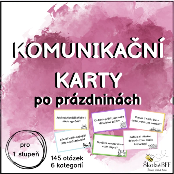 Komunikační karty (nejen po prázdninách) 1