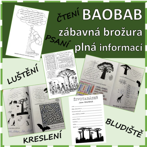 BAOBAB - zábavná brožura plná informací 1