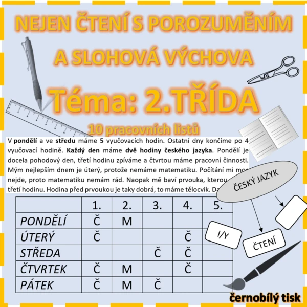 2.TŘÍDA - nejen čtení s porozuměním a slohová výchova 1