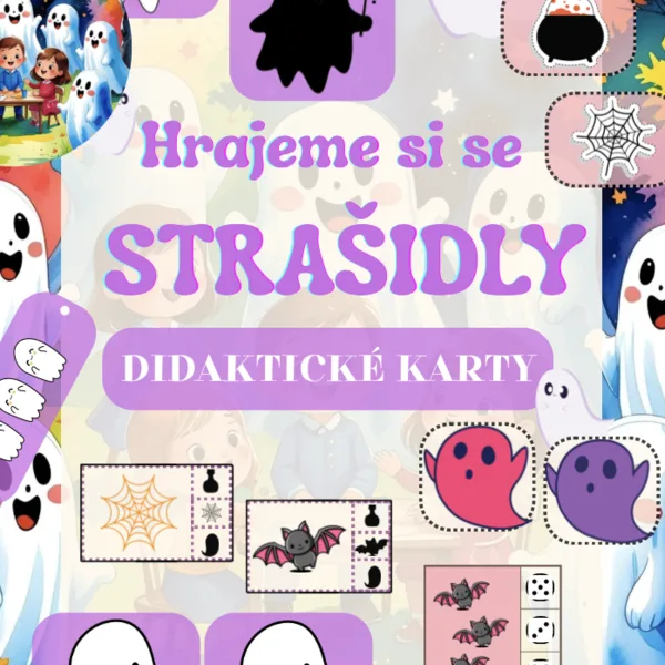 Halloween, strašidla - didaktické hry 1
