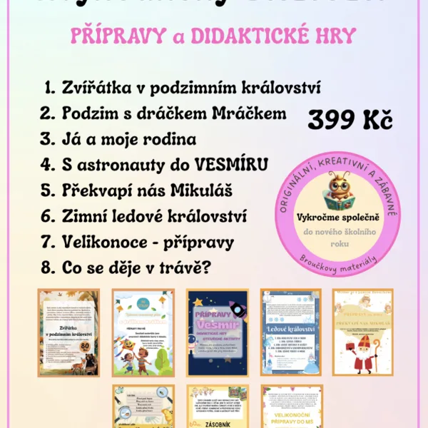 Přípravy - sada: zvýhodněný balíček (8 témat) 1