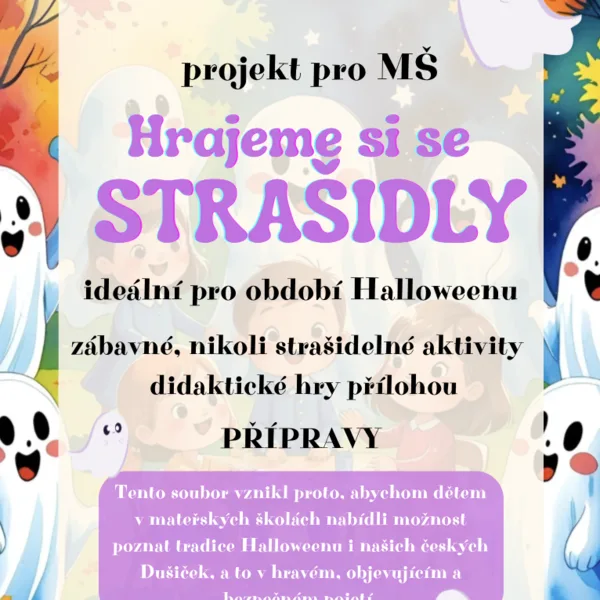 HALLOWEEN - strašidýlka, hrajeme si - přípravy, didaktické hry 1