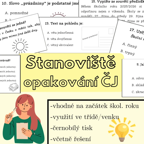 Stanoviště - opakujeme po letních prázdninách 1