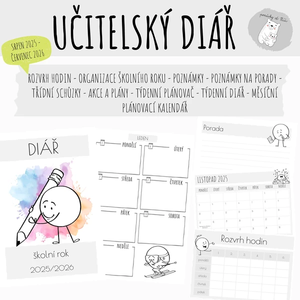 Učitelský diář 2025/2026 1