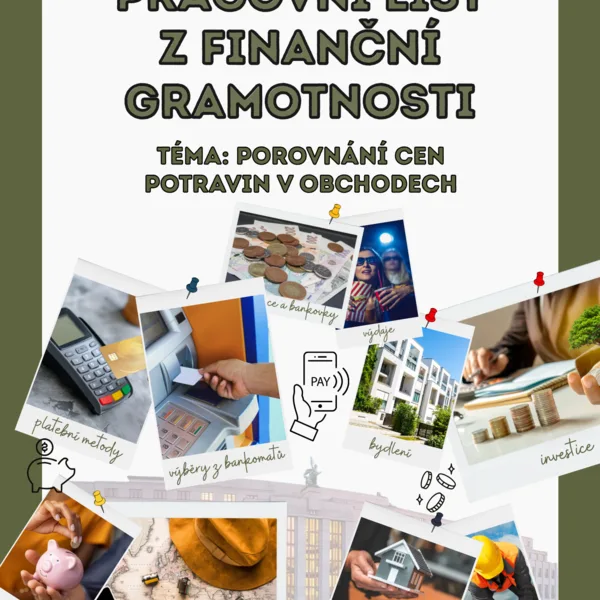Porovnání cen potravin v obchodě 1