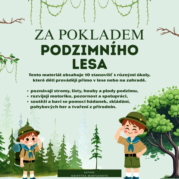 Podzimní stezka - Za pokladem podzimního lesa 1
