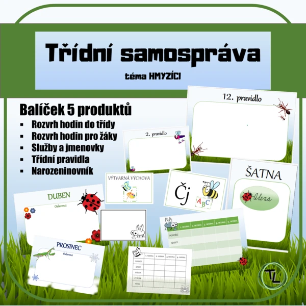 Třídní samospráva - téma HMYZÍCI 1