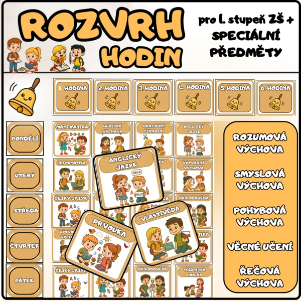 ROZVRH HODIN pro 1. stupeň + speciální výchovy 1