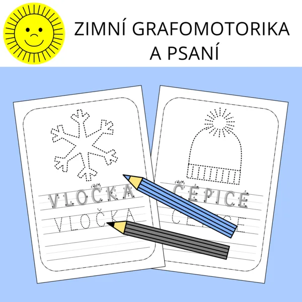 ZIMNÍ GRAFOMOTORIKA A PSANÍ 1