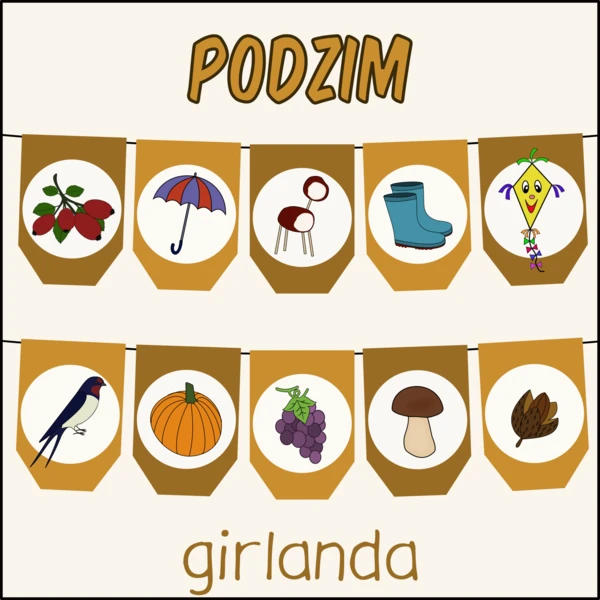 Podzim - Girlanda 1