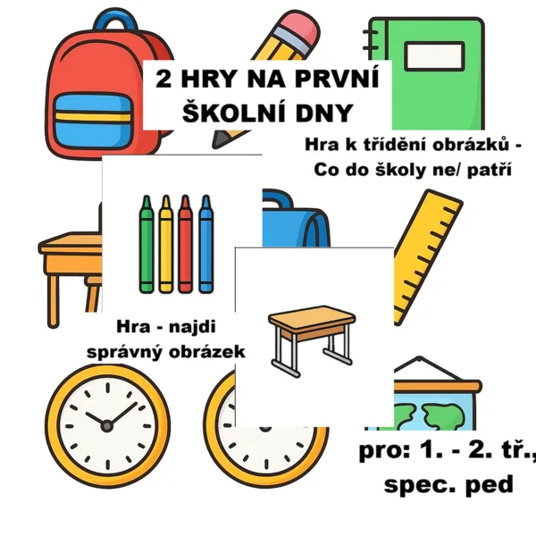 2 hry na první dny ve škole 1