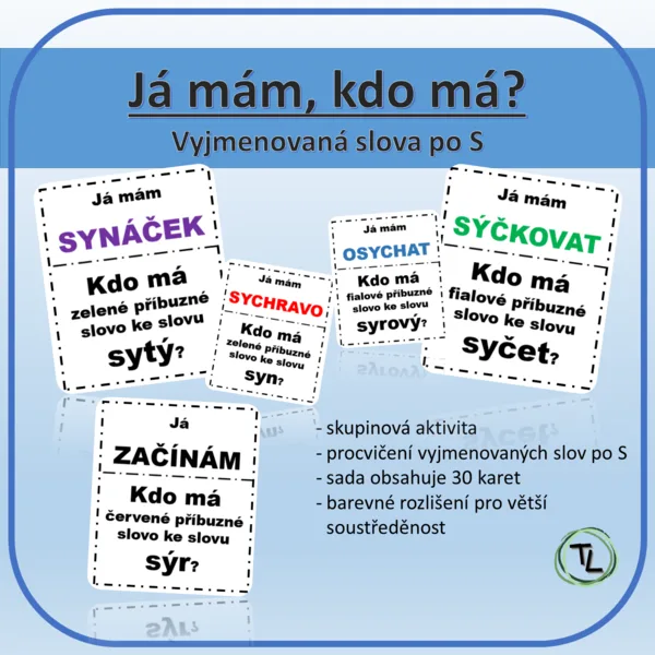 Já mám, kdo má? - Vyjmenovaná slova po S 1