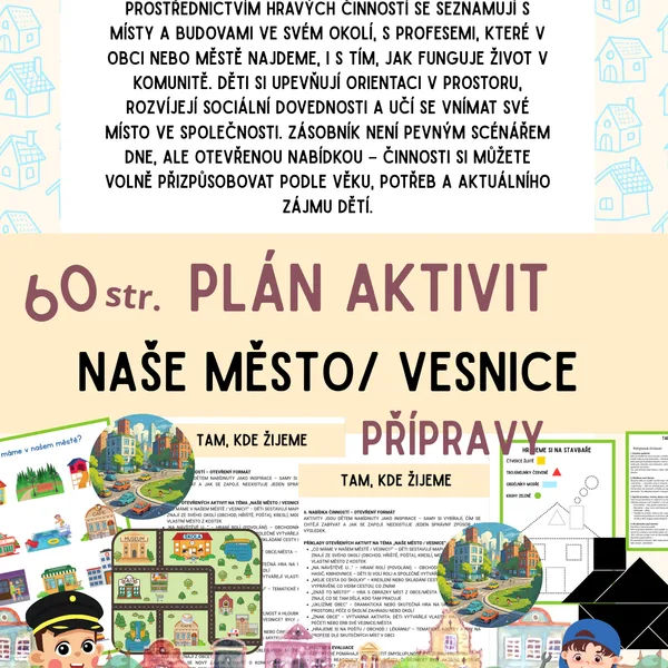 Naše město, vesnice - tam kde žijeme (přípravy) 1