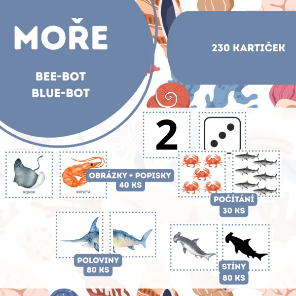 MOŘE - Bee-Bot / Blue-Bot 1