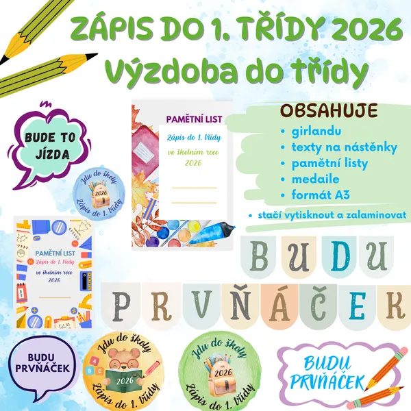 VÝZDOBA k Zápisu do 1.třídy 2026 1