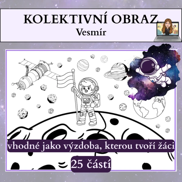 kooperativní obraz - vesmír 1