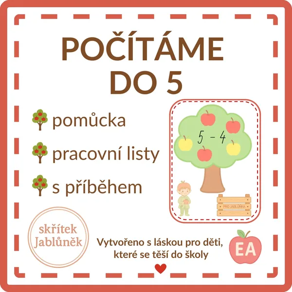 Počítáme do 5 s Jablůňkem 1