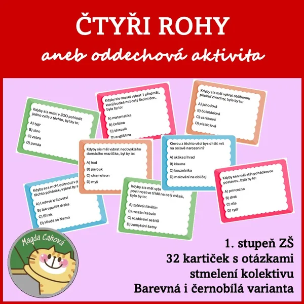Čtyři rohy - oddechová aktivita 1