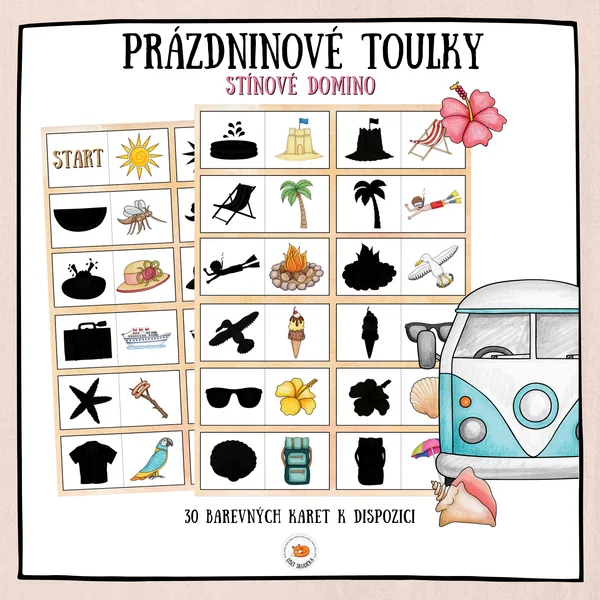 Stínové domino - Prázdninové toulky 1