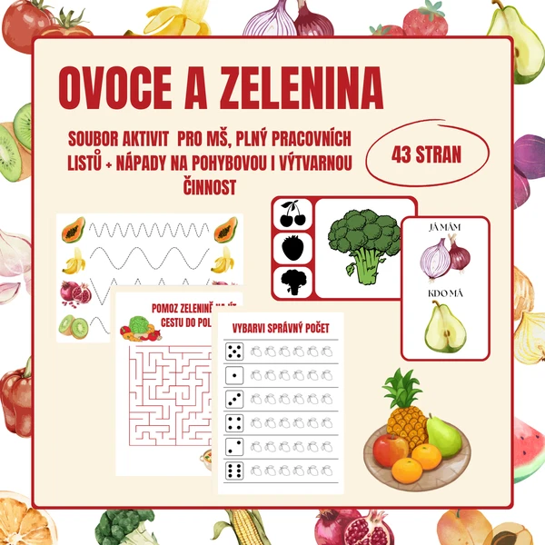 Ovoce a zelenina 1