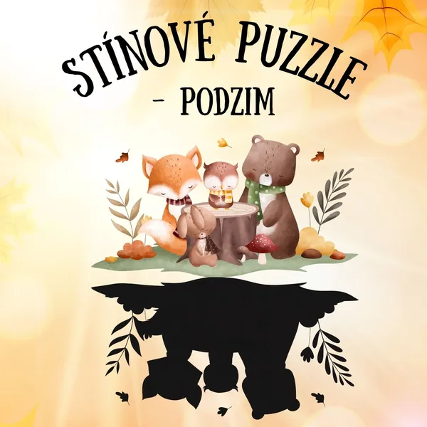 Stínové puzzle - podzim 1