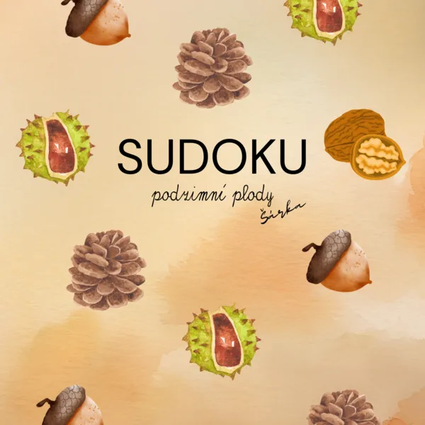 SUDOKU - Podzimní plody 1