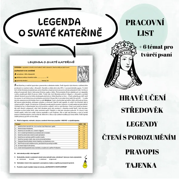 LEGENDA O SV. KATEŘINĚ 1