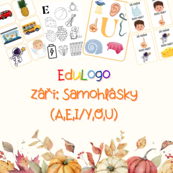 EduLogo - Září: Samohlásky 1
